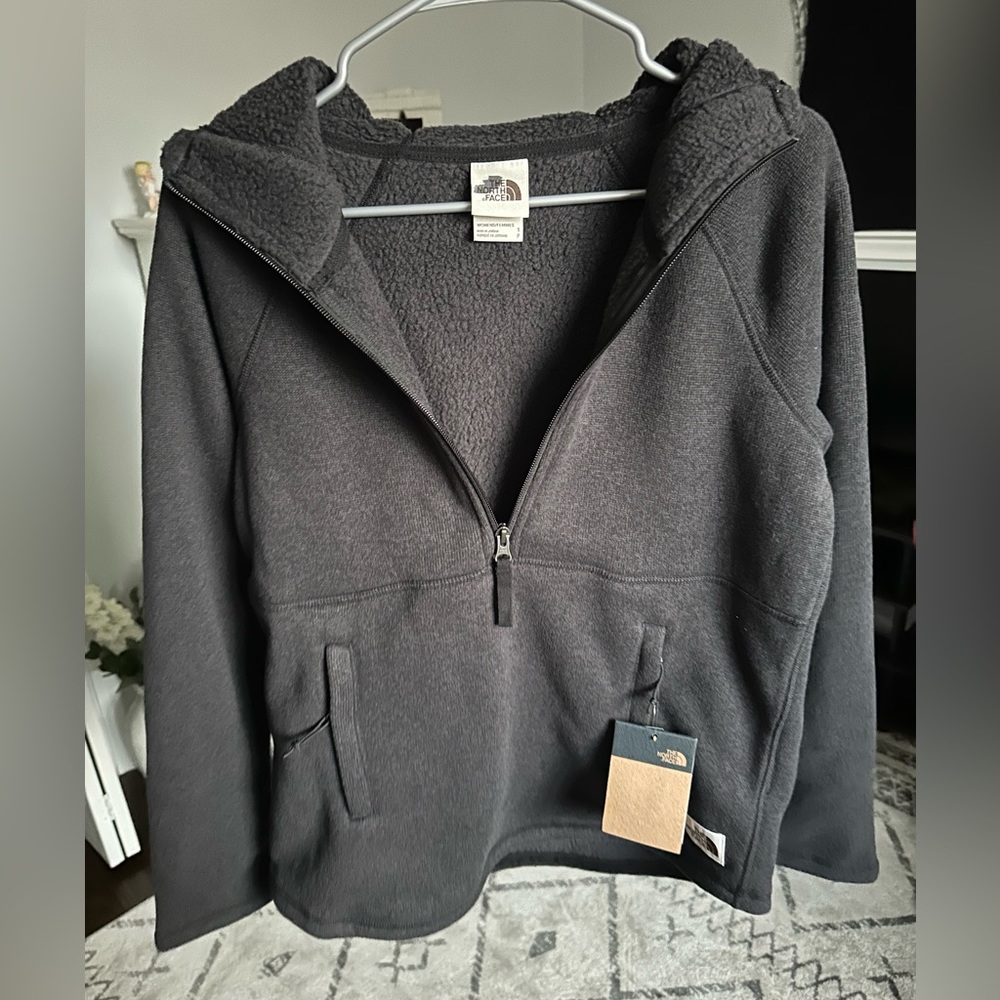 Oversized North Face Half Zip
